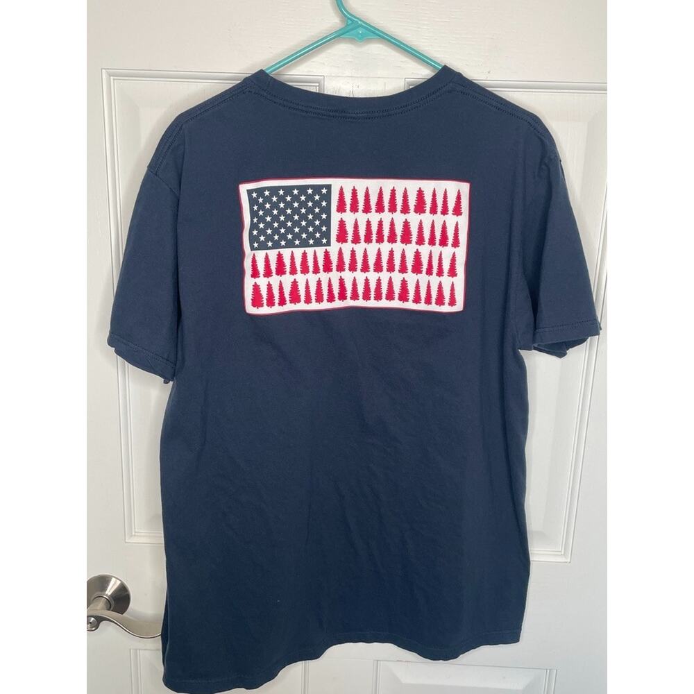 Columbia Men's Regular fit Graphic T-Shirt Sz XL Cotton America USA Outdoor